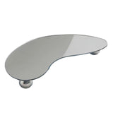 Maxbell Display Vanity Tray Perfume Plate Serving Tray for Bedroom Background Home 27x12x3cm Mirror