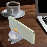 Maxbell Cute Animals Phone Holder Phones Rack Smartphone Bedroom Cellphone Bracket Cat