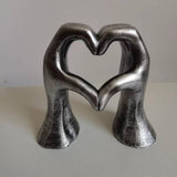 Maxbell Love Gesture Statue Sculpture Creative for Bedroom Shelf Table Centerpiece