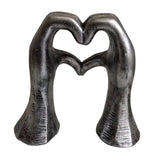 Maxbell Love Gesture Statue Sculpture Creative for Bedroom Shelf Table Centerpiece