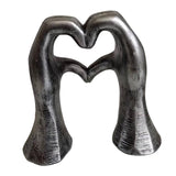Maxbell Love Gesture Statue Sculpture Creative for Bedroom Shelf Table Centerpiece