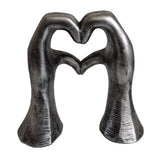 Maxbell Love Gesture Statue Sculpture Creative for Bedroom Shelf Table Centerpiece