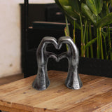 Maxbell Love Gesture Statue Sculpture Creative for Bedroom Shelf Table Centerpiece