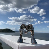 Maxbell Love Gesture Statue Sculpture Creative for Bedroom Shelf Table Centerpiece