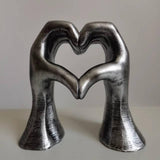 Maxbell Love Gesture Statue Sculpture Creative for Bedroom Shelf Table Centerpiece