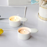 Maxbell Ceramic Tea Light Candle Holder for Holidays Table Centerpiece Bedroom