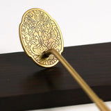 Maxbell Home Incense Making Kit Feather Sweep Brass for Incense Burner Supplies