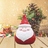 Maxbell Santa Doll Christmas Collectible Statue Photo Prop for Desktop Centerpiece Santa Claus