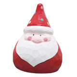 Maxbell Santa Doll Christmas Collectible Statue Photo Prop for Desktop Centerpiece Santa Claus