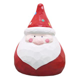 Maxbell Santa Doll Christmas Collectible Statue Photo Prop for Desktop Centerpiece Santa Claus