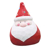 Maxbell Santa Doll Christmas Collectible Statue Photo Prop for Desktop Centerpiece Santa Claus