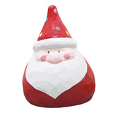 Maxbell Santa Doll Christmas Collectible Statue Photo Prop for Desktop Centerpiece Santa Claus