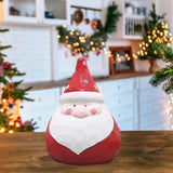 Maxbell Santa Doll Christmas Collectible Statue Photo Prop for Desktop Centerpiece Santa Claus