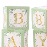 Maxbell 4x Baby Boxes Reusable Balloons Boxes for Xmas Holiday Photography Props Green