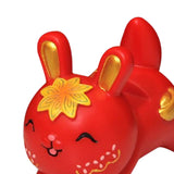 Maxbell Rabbit Statue Sculpture Desktop Decoration for car Dashboard Holiday