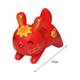 Maxbell Rabbit Statue Sculpture Desktop Decoration for car Dashboard Holiday