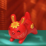 Maxbell Rabbit Statue Sculpture Desktop Decoration for car Dashboard Holiday