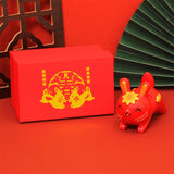 Maxbell Rabbit Statue Sculpture Desktop Decoration for car Dashboard Holiday