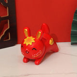 Maxbell Rabbit Statue Sculpture Desktop Decoration for car Dashboard Holiday