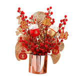 Maxbell Traditional Chinese New Year Ornaments Bonsai for Entryway Desk Home Decor