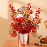 Maxbell Traditional Chinese New Year Ornaments Bonsai for Entryway Desk Home Decor