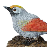 Maxbell Birds On A Branch Hanger Hanging Outdoor Tiles Resin Wall Coat Hook for Robe Red 13x4.5x8.5cm