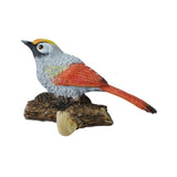 Maxbell Birds On A Branch Hanger Hanging Outdoor Tiles Resin Wall Coat Hook for Robe Red 13x4.5x8.5cm