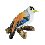 Maxbell Birds On A Branch Hanger Hanging Outdoor Tiles Resin Wall Coat Hook for Robe Yellow 10.7x3.5x9cm