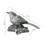 Maxbell Birds On A Branch Hanger Storage Scarf Resin Wall Coat Hook for Door Windows Style A 13x4.5x8.3cm