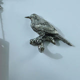 Maxbell Birds On A Branch Hanger Storage Scarf Resin Wall Coat Hook for Door Windows Style A 13x4.5x8.3cm