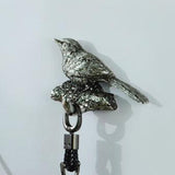 Maxbell Birds On A Branch Hanger Storage Scarf Resin Wall Coat Hook for Door Windows Style A 13x4.5x8.3cm
