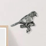 Maxbell Birds On A Branch Hanger Storage Scarf Resin Wall Coat Hook for Door Windows Style C 13x3.5x8cm