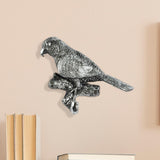 Maxbell Birds On A Branch Hanger Storage Scarf Resin Wall Coat Hook for Door Windows Style C 13x3.5x8cm