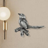 Maxbell Birds On A Branch Hanger Storage Scarf Resin Wall Coat Hook for Door Windows Style D 12x3.5x9.2cm
