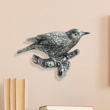 Maxbell Birds On A Branch Hanger Storage Scarf Resin Wall Coat Hook for Door Windows Style E 12x3.5x7.3cm