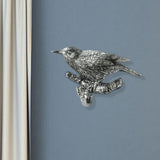 Maxbell Birds On A Branch Hanger Storage Scarf Resin Wall Coat Hook for Door Windows Style E 12x3.5x7.3cm
