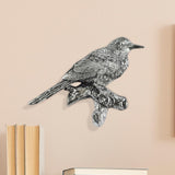 Maxbell Birds On A Branch Hanger Storage Scarf Resin Wall Coat Hook for Door Windows Style F 12x4x10cm