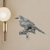 Maxbell Birds On A Branch Hanger Storage Scarf Resin Wall Coat Hook for Door Windows Style F 12x4x10cm