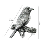 Maxbell Birds On A Branch Hanger Storage Scarf Resin Wall Coat Hook for Door Windows StyleJ11.5x3.5x9.5cm