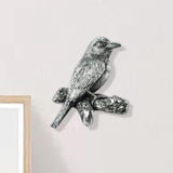 Maxbell Birds On A Branch Hanger Storage Scarf Resin Wall Coat Hook for Door Windows StyleJ11.5x3.5x9.5cm