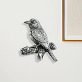 Maxbell Birds On A Branch Hanger Storage Scarf Resin Wall Coat Hook for Door Windows StyleJ11.5x3.5x9.5cm