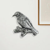 Maxbell Birds On A Branch Hanger Storage Scarf Resin Wall Coat Hook for Door Windows Style H 12x3.5x9.5cm