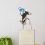 Maxbell Resin Wall Coat Hooks Door Storage Robe Headset Bag Birds On A Branch Hanger Blue 16x5.5x20cm