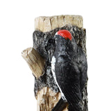 Maxbell Resin Wall Coat Hooks Door Storage Robe Headset Bag Birds On A Branch Hanger Red 8x6x17.5cm