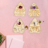 Maxbell 4x Fashion Display Stand Pedestal Stone Ornament Figurines for Birthday Log