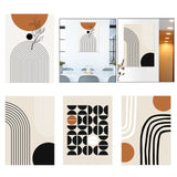 Maxbell Canvas Prints Wall Picture Accessories Geometric for Kitchen Home Decor A (No Frame)