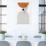 Maxbell Canvas Prints Wall Picture Accessories Geometric for Kitchen Home Decor A (No Frame)