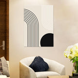 Maxbell Canvas Prints Wall Picture Accessories Geometric for Kitchen Home Decor B (No Frame)