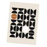 Maxbell Canvas Prints Wall Picture Accessories Geometric for Kitchen Home Decor C (No Frame)