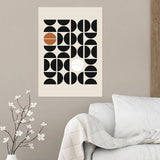 Maxbell Canvas Prints Wall Picture Accessories Geometric for Kitchen Home Decor C (No Frame)